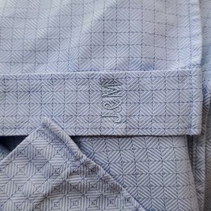 Johnston & Murphy Med Blue Euro Dress Shirt